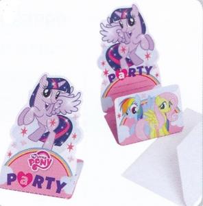 INBJUDNINGSKORT MY LITTLE PONNY