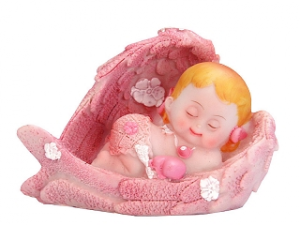 TÅRTDEKORATION ROSA