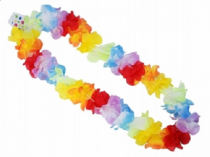 HAWAIKRANS FLERFÄRGAD BUDGET