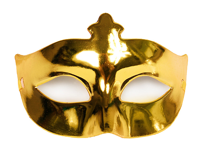PARTY MASK GULD