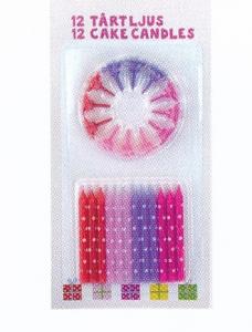 PARTY TÅRTLJUS ROSA