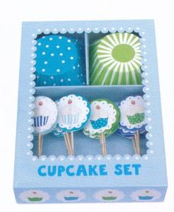 PARTY CUPCAKE BLÅ