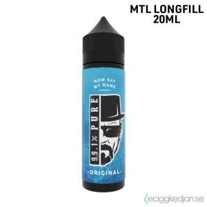 99.1 % Pure | Original | MTL | 20ml Longfill