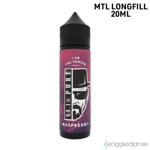 99.1 % Pure | Raspberry | MTL | 20ml Longfill