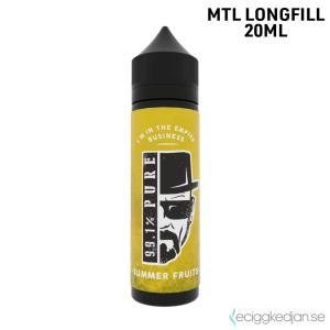 99.1 % Pure | Summer Fruits | MTL | 20ml Longfill
