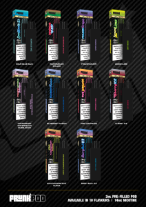 Frunk Pod Click Mesh | Berry Bull Ice | Förfylld Pod