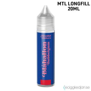Absolut Guldkorn | Blåhallon Bubbelgum | MTL | 20ml LONG FILL
