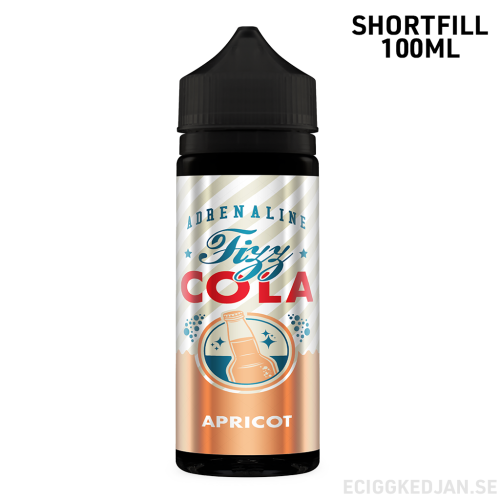 Adrenaline Fizzy Cola | Apricot | 100ml Shortfill
