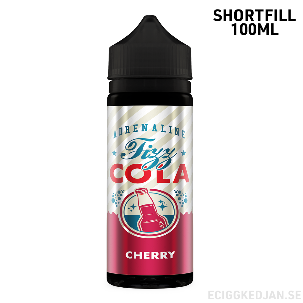 Adrenaline Fizzy Cola | Cherry | 100ml Shortfill