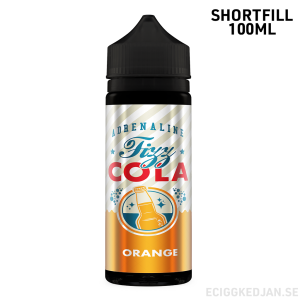Adrenaline Fizzy Cola | Orange | 100ml Shortfill