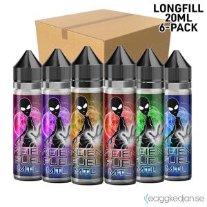 Alien Fuel | Komplett Pack | 6st*Longfill 20ml
