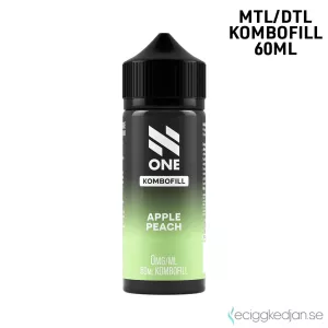 N One | Appel Peach | 60ml Kombofill