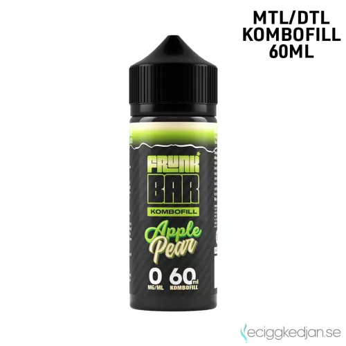 Frunk Bar | Appel Pear | 60ml Kombofill