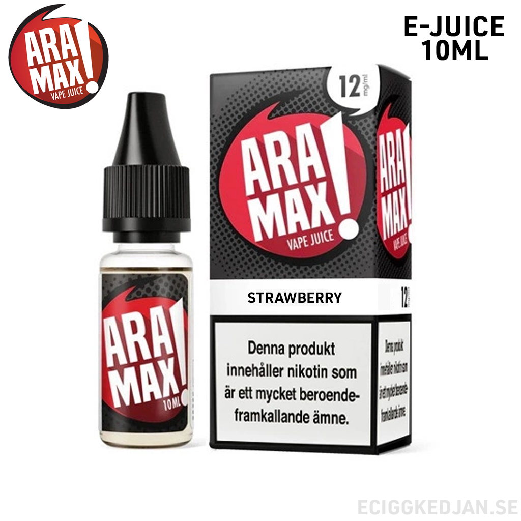 Aramax | Strawberry | 10ml E-Juice | 12mg Nikotin