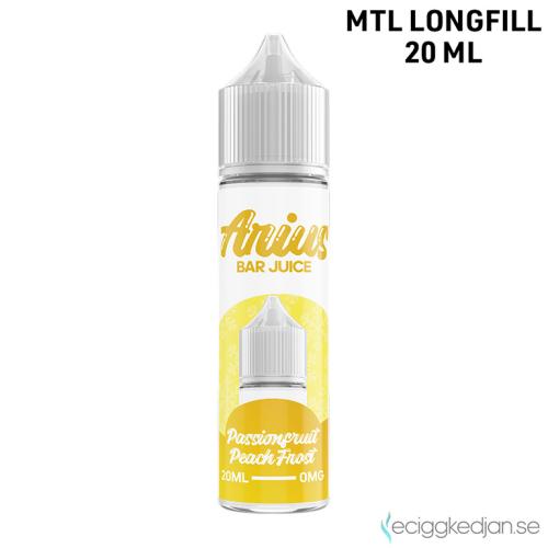 Arius | Passionfruit Peach Frost | MTL | 20ml Longfill