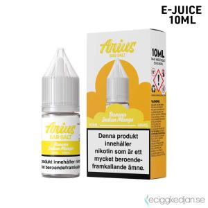 Arius Bar Salt Fruity | Banana Indian Mango | 10ml E-Juice | 14mg Saltnikotin