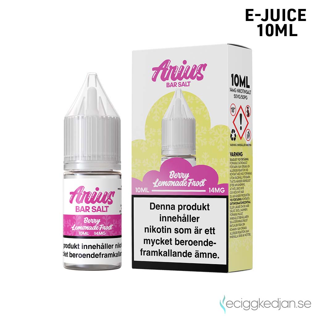 Arius Bar Salt Frost | Berry Lemonade Frost | 10ml E-Juice | 14mg Saltnikotin