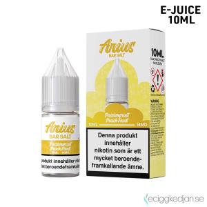 Arius Bar Salt Frost | Passionfruit Peach Frost | 10ml E-Juice | 14mg Saltnikotin