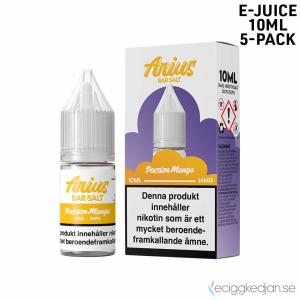 Arius Bar Salt Fruity | Passion Mango | 10ml E-Juice | 14mg Saltnikotin | 5pack
