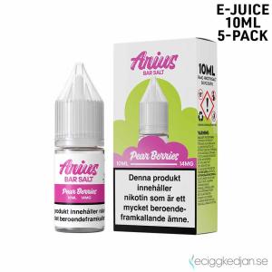 Arius Bar Salt Fruity | Pear Berries | 10ml E-Juice | 14mg Saltnikotin | 5pack