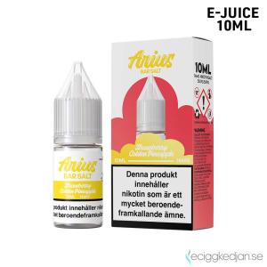 Arius Bar Salt Fruity | Strawberry Golden Pineapple | 10ml E-Juice | 14mg Saltnikotin
