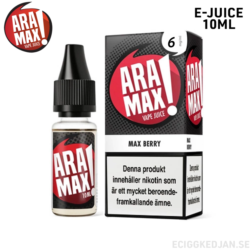 Aramax | Berry | 10ml E-Juice | 6mg Nikotin
