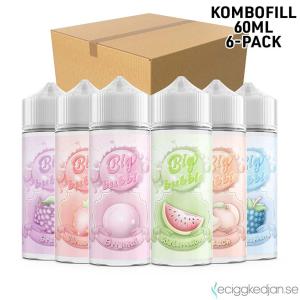 Big Bubble | Komplett Pack | 6st*Kombofill 60ml