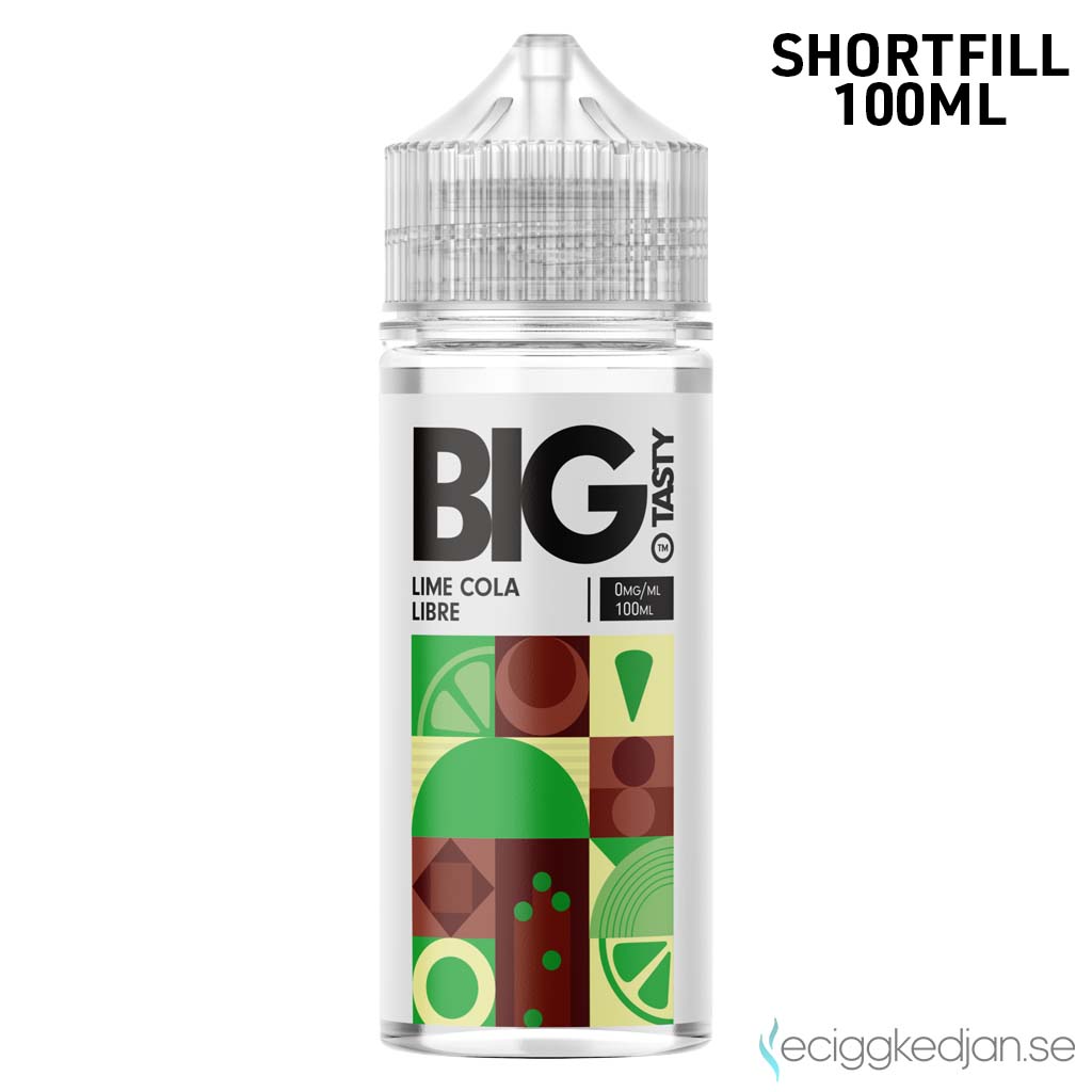 Big Tasty Juiced | Lime Cola Libre | 100ml Shortfill