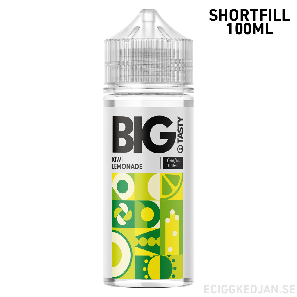 Big Tasty Juiced | Kiwi Lemonade | 100ml Shortfill