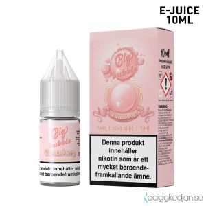 Big Bubble | Strawberry | 10ml E-Juice | 14mg Saltnikotin