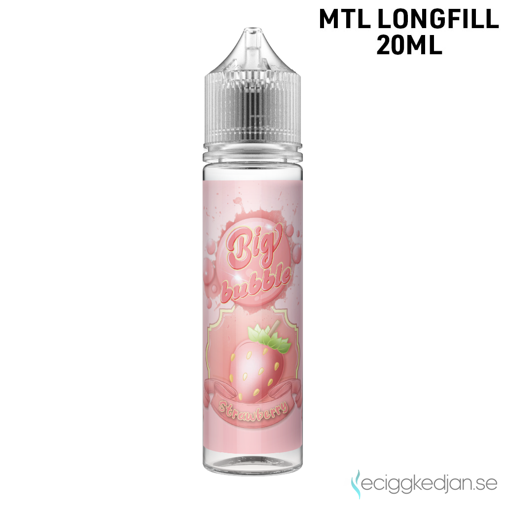 Big Bubble | Strawberry | MTL | 20ml Longfill