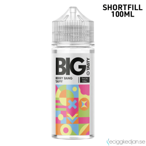 Big Tasty Candy Rush | Berry Bang Taffy | 100ml Shortfill