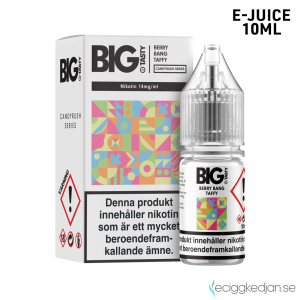 Big Tasty Candy | Berry Bang Taffy | 10ml E-Juice | 14mg Saltnikotin
