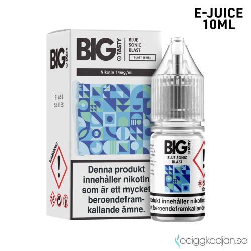 Big Tasty Blast | Blue Sonic Blast | 10ml E-Juice | 14mg Saltnikotin