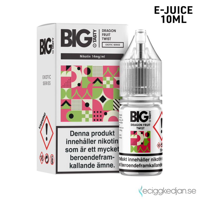 Big Tasty Exotic | Dragon Fruit Twist 10ml E-Juice 14mg Saltnikotin