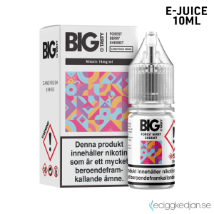 Big Tasty Candy | Forest Berry Sherbet | 10ml E-Juice | 14mg Saltnikotin