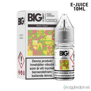 Big Tasty Exotic | Guava Limonada | 10ml E-Juice | 14mg Saltnikotin