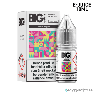 Big Tasty Exotic | La Rosa Tropicana | 10ml E-Juice | 14mg Saltnikotin