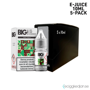 Big Tasty Juiced | Lime Cola Libre | 10ml E-Juice | 14mg Saltnikotin | 5pack