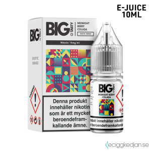Big Tasty Exotic | Midnight Berry Colada | 10ml E-Juice | 14mg Saltnikotin