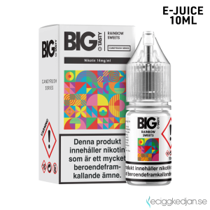 Big Tasty Candy | Rainbow Sweets | 10ml E-Juice | 14mg Saltnikotin