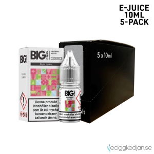 Big Tasty Juiced | Raspberry Mojito | 10ml E-Juice | 14mg Saltnikotin | 5pack