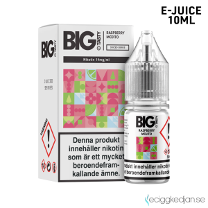 Big Tasty Juiced | Raspberry Mojito | 10ml E-Juice | 14mg Saltnikotin