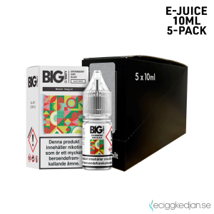 Big Tasty Blast | Strawberry Kiwi Blast | 10ml E-Juice | 14mg Saltnikotin | 5pack
