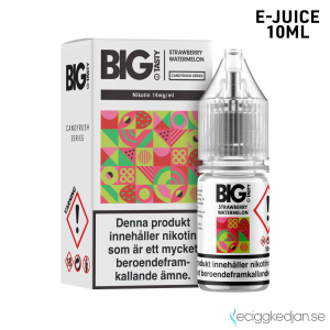 Big Tasty Candy | Strawberry Watermelon | 10ml E-Juice | 14mg Saltnikotin