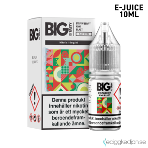 Big Tasty Blast | Strawberry Kiwi Blast | 10ml E-Juice | 14mg Saltnikotin