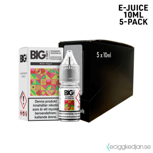 Big Tasty Candy | Strawberry Watermelon | 10ml E-Juice | 14mg Saltnikotin | 5pack