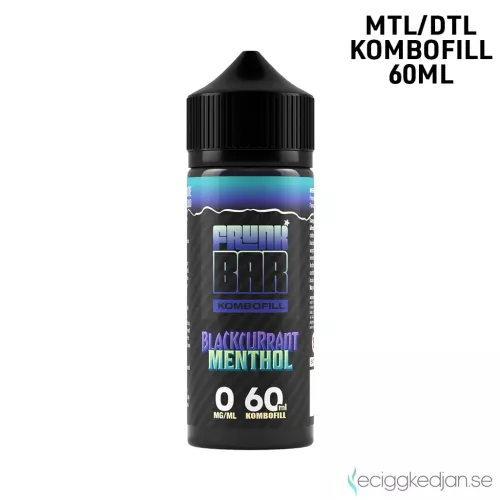 Frunk Bar | Blackcurrant Menthol | 60ml Kombofill
