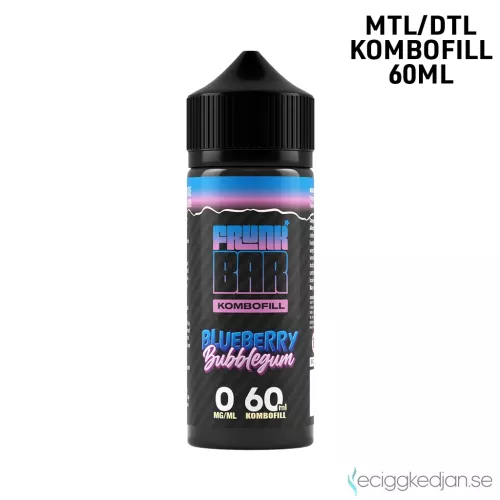Frunk Bar | Blueberry Bubblegum | 60ml Kombofill