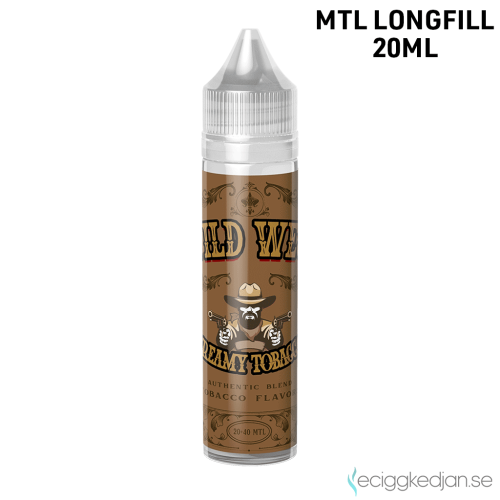 Wild West | Creamy Tobacco | MTL | 20ml Longfill